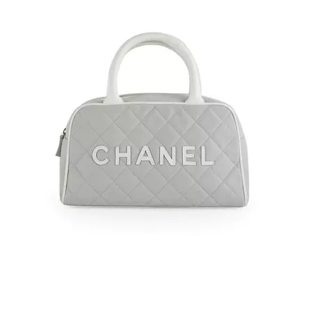 Chanel Bowling Bag Grey - THE PURSE AFFAIR
