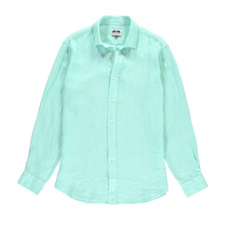 Mint Green Luxury Linen Shirt by Love Brand & Co.