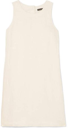 Franco Linen Mini Dress - Cream