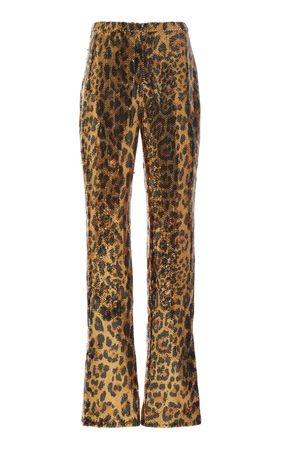 Sequined Leopard Pants By Paco Rabanne | Moda Operandi