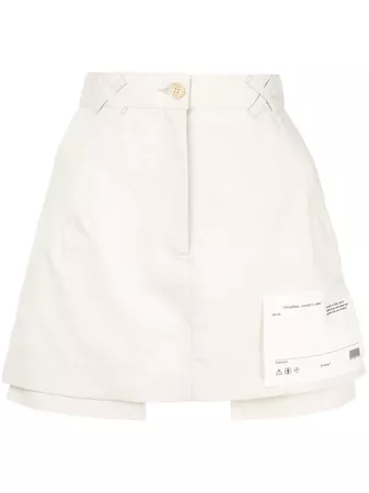 Off-White pocket hem mini skirt £470 - Shop Online - Fast Global Shipping, Price