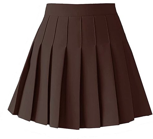 Amazon.com: ZHANCHTONG Women's High Waist A-Line Pleated Mini Skirt Short Tennis Skirt : Sports & Outdoors