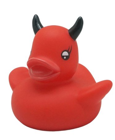 demon rubber duck