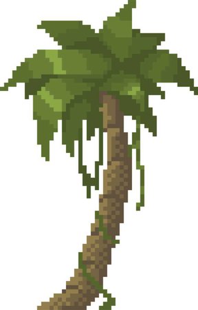 Pixel Palm Tree