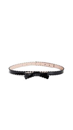 Amazon.com: Kate Spade New York Women's Scallop Bow Belt: Clothing