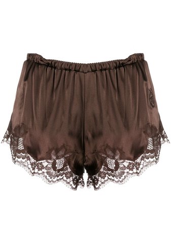 Dolce & Gabbana Lace Trim Shorts - Farfetch