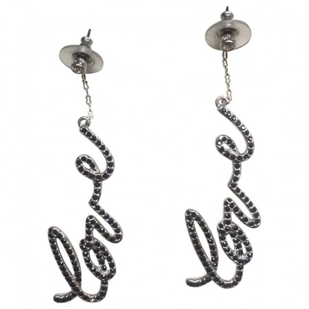 Earrings Swarovski Black in Metal - 5063585