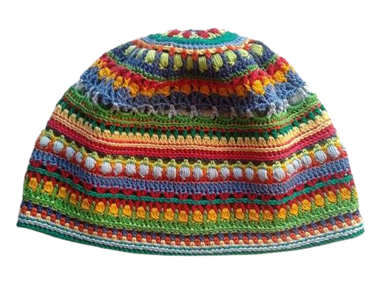 Knit Multicolor Hat