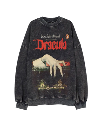 Bram Stoker’s Dracula sweatshirt top shirts books