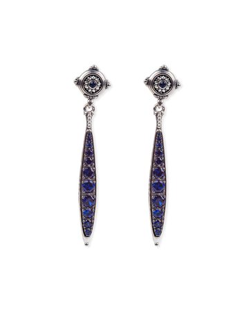 Konstantino Circe Blue Spinel Drop Earrings