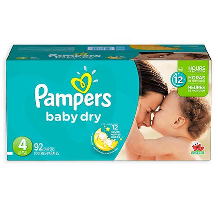 Pampers® Baby-Dry 92-Count Size 4 Disposable Diapers | buybuy BABY