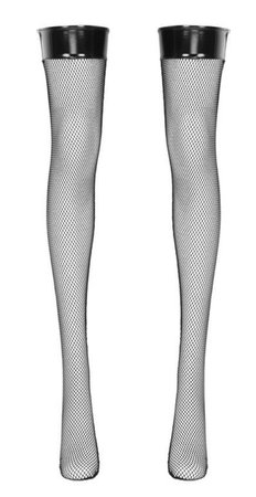 black stockings fishnets