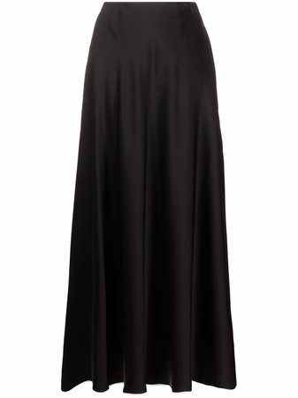 There Was One contrast-trim Flared Skirt - Farfetch