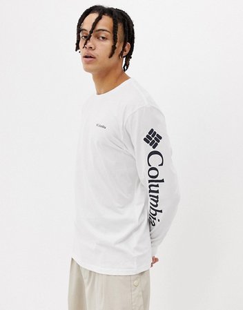 Columbia North Cascades long sleeve top in white | ASOS