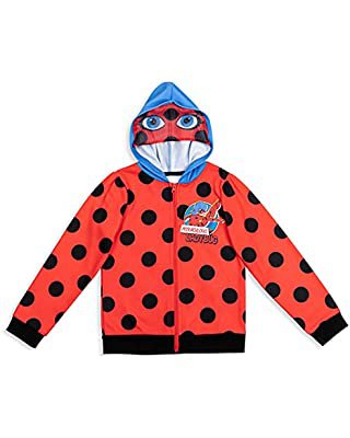 Amazon.com: Miraculous Ladybug Zip-Up Cosplay Winter Coat Puffer Jacket : Clothing, Shoes & Jewelry