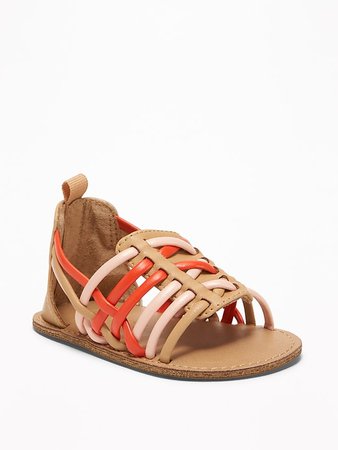 Faux-Leather Huarache Sandals for Baby | Old Navy