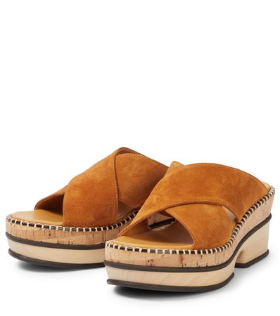 Chloé Laia suede sandals