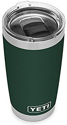 Amazon.com: YETI Rambler 20 oz Tumbler, Stainless Steel, Vacuum Insulated with MagSlider Lid, Northwoods Green: Sports & Outdoors