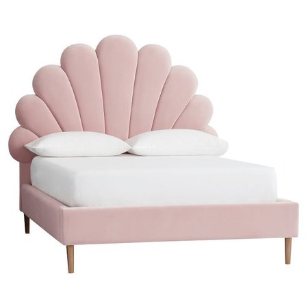 pink shell bed furniture