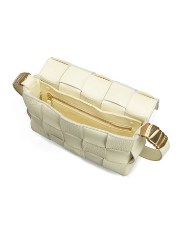 Bottega Veneta Cassette Woven Leather Crossbody Bag | Neiman Marcus