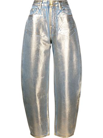GANNI Stary Tapered Jeans - Farfetch