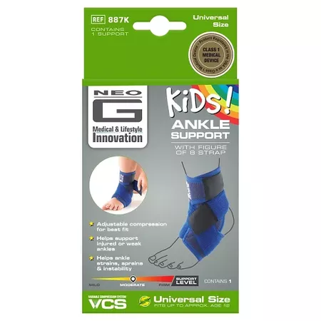 Neo G Kids Ankle Support with Figure 8 Strap - One Size : Target