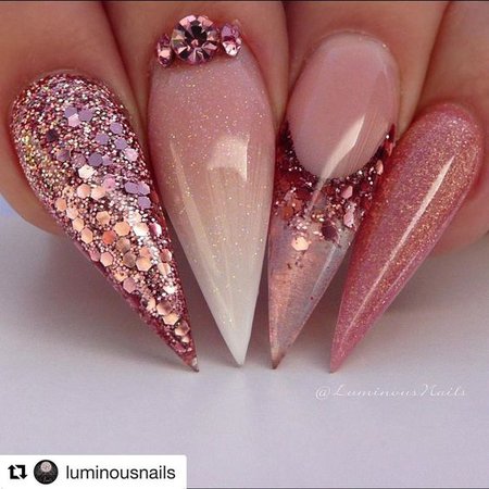 Pinterest - NAIL LOVER on Instagram: “📸 @luminousnails - - - - - -…” | Oh so Pretty Pink Nails