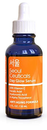 Amazon.com: Korean Skin Care K Beauty - 20% Vitamin C Hyaluronic Acid Serum + CE Ferulic Acid Provides Potent Anti Aging, Anti Wrinkle Korean Beauty 1oz: Beauty