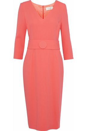 Fox wool-crepe dress | GOAT | Sale up to 70% off | THE OUTNET