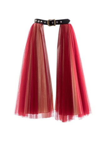 red skirt accessory