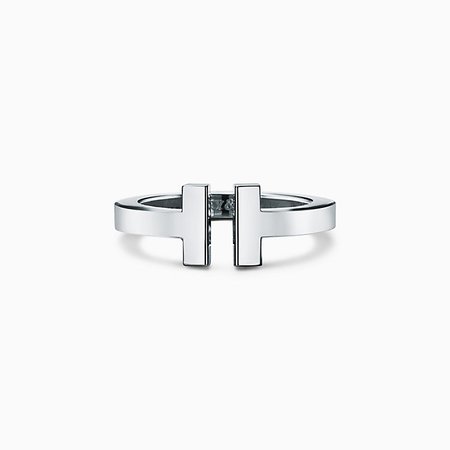 Tiffany 1837® interlocking circles ring in sterling silver. | Tiffany & Co.