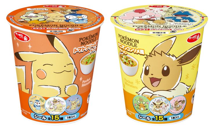 Pokémon noodle cup