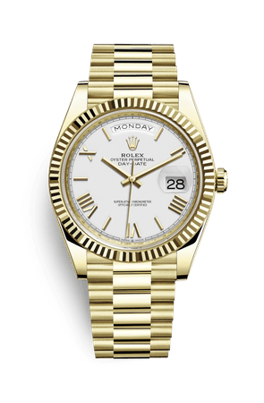 Rolex Day-Date 40 Watch: 18 ct yellow gold - M228238-0042