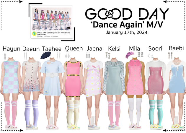 GOOD DAY - ‘Dance Again’ MV