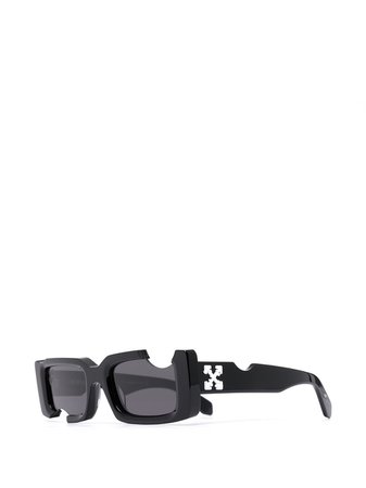 Off-White Cady rectangle-frame sunglasses black OWRI026S21PLA0011001 - Farfetch