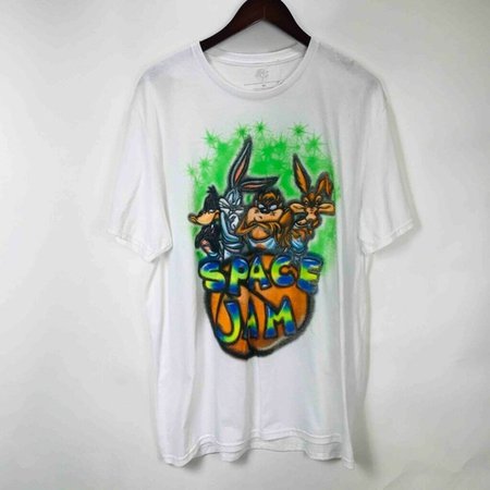space jam graphic tee green - Google Search