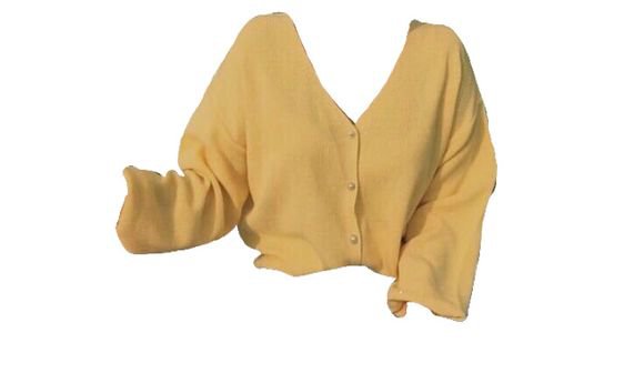 yellow png sweater