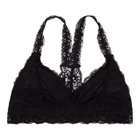 TOLD Clothing - TOLD Clothing Women's Lace Racerback Bralette (Many Colors Available) - Walmart.com - Walmart.com