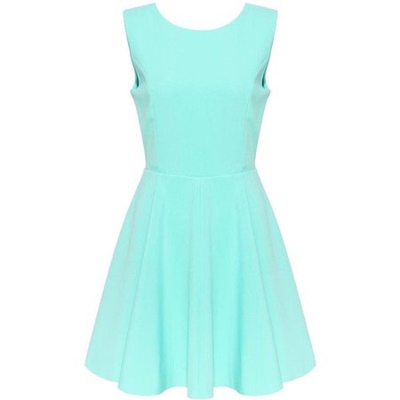 Light Blue-Turquoise Dress