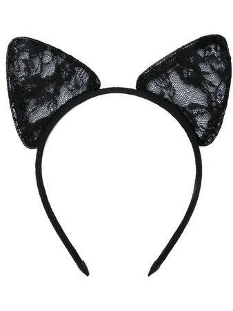 Maison Close lace cat ear headband $50 - Buy Online - Mobile Friendly, Fast Delivery, Price