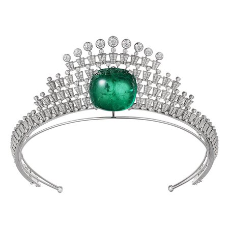Cartier, Emerald and Diamond Tiara
