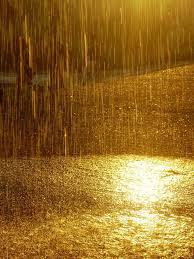 raining gold aesthetic - Google Search