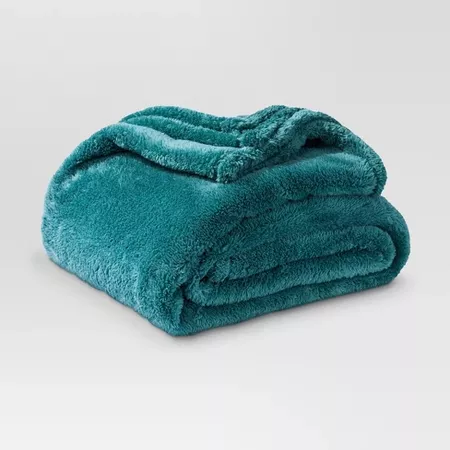 Fuzzy Blanket Throw - Threshold : Target