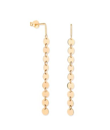 Eikosidyo Gold Sequin Earrings < Eikosidyo List | aesthet.com