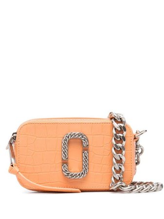 Marc Jacobs The Snapshot Embossed Crossbody Bag - Farfetch