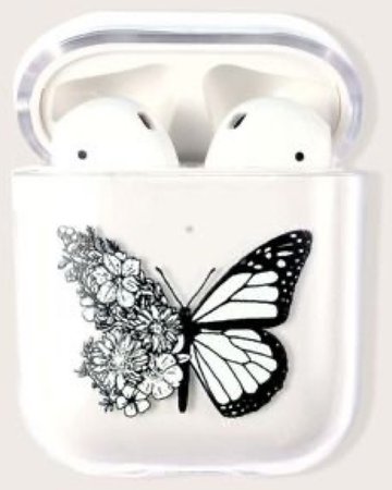Butterfly Flower AirPod case