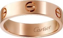 CRB4084800 - LOVE ring - Pink gold - Cartier