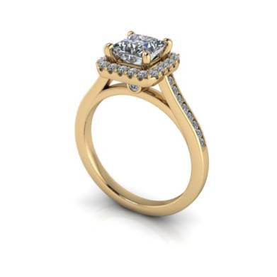 Halo Engagement Rings – Polished Diamonds NZ