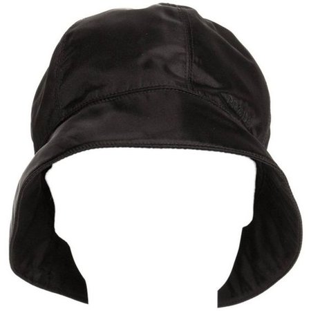 Prada Black Nylon Bucket Cap