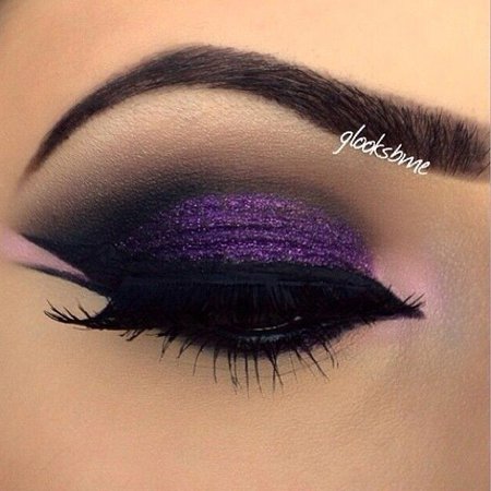 black and purple eyeshadow - Google Search